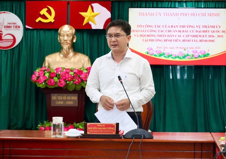 Phó chủ tịch UBND TP.HCM Nguyễn Mạnh Cường: Xây dựng kế hoạch chi tiết từng điểm bỏ phiếu ngày 15-3 Phó chủ tịch UBND TP.HCM Nguyễn Mạnh Cường: Xây dựng kế hoạch chi tiết từng điểm bỏ phiếu ngày 15-3