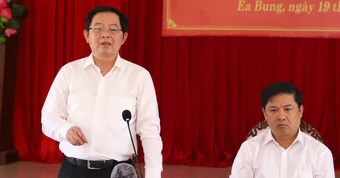 Phó thủ tướng Hồ Quốc Dũng đề nghị tập trung đầu tư phát triển xã 'phên giậu' biên giới Đắk Lắk