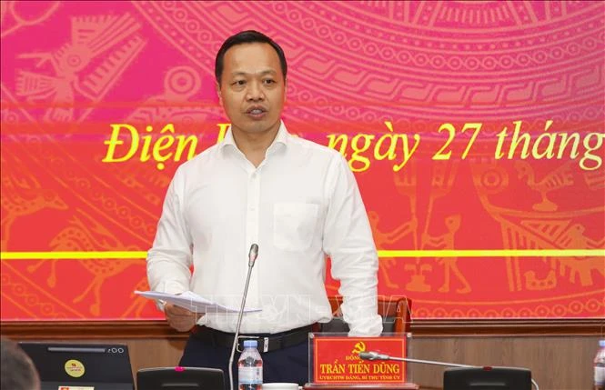 Phó Thủ tướng Phạm Thị Thanh Trà chủ trì đoàn kiểm tra của Bộ Chính trị làm việc tại Điện Biên Phó Thủ tướng Phạm Thị Thanh Trà chủ trì đoàn kiểm tra của Bộ Chính trị làm việc tại Điện Biên