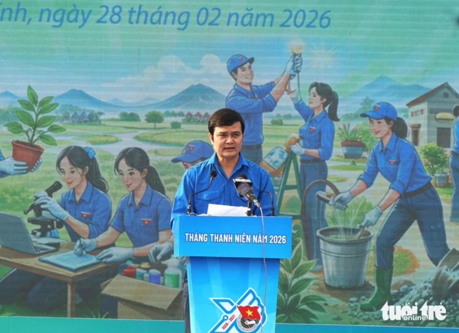 Phó thủ tướng Phạm Thị Thanh Trà dự lễ ra quân Tháng thanh niên tại Hà Tĩnh Phó thủ tướng Phạm Thị Thanh Trà dự lễ ra quân Tháng thanh niên tại Hà Tĩnh