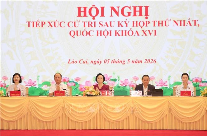 Phó Thủ tướng Phạm Thị Thanh Trà tiếp xúc cử tri tại tỉnh Lào Cai Phó Thủ tướng Phạm Thị Thanh Trà tiếp xúc cử tri tại tỉnh Lào Cai