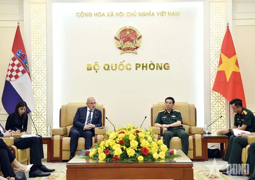 Phó Thủ tướng Phan Văn Giang tiếp Bộ trưởng Ngoại giao và các vấn đề châu Âu Croatia Phó Thủ tướng Phan Văn Giang tiếp Bộ trưởng Ngoại giao và các vấn đề châu Âu Croatia