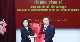 Phó Thủ tướng trao quyết định bổ nhiệm ông Nguyễn Huy Dũng làm Thứ trưởng Bộ VH-TT&DL