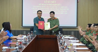 Phối hợp phát triển kinh tế - xã hội, bảo đảm an ninh vùng đồng bào dân tộc thiểu số
