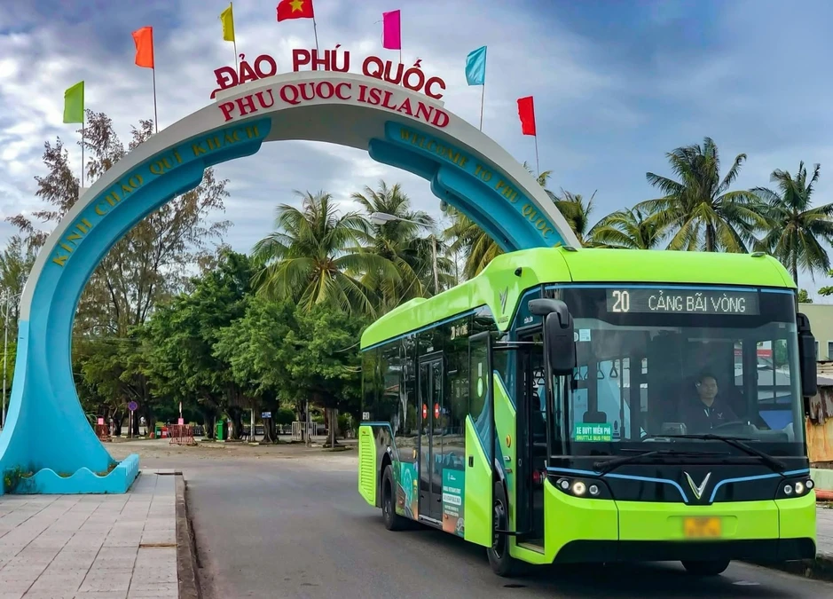 Phú Quốc quyết tâm đạt 100% phương tiện giao thông xanh vào năm 2035