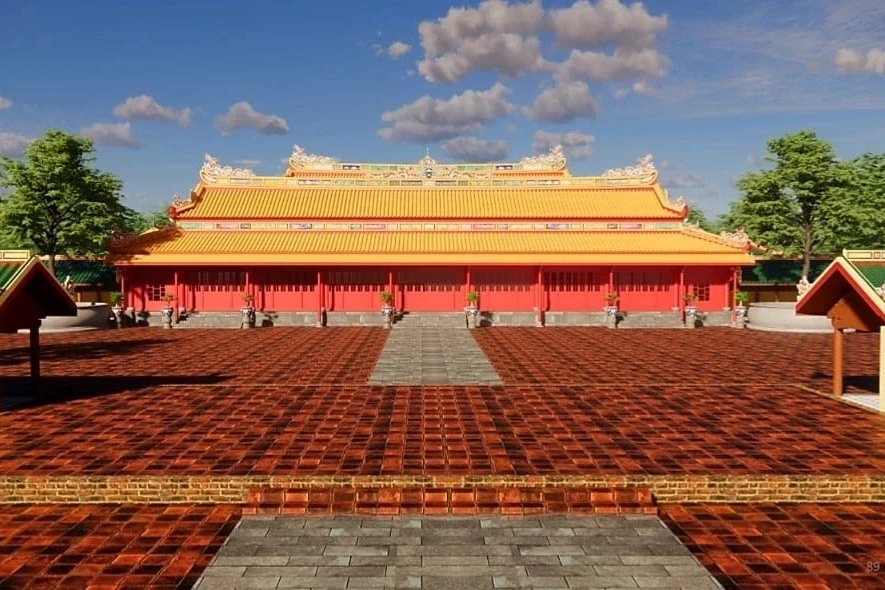 Phục dựng điện Cần Chánh trong Tử Cấm Thành Huế, bị phá hủy 79 năm trước Phục dựng điện Cần Chánh trong Tử Cấm Thành Huế, bị phá hủy 79 năm trước