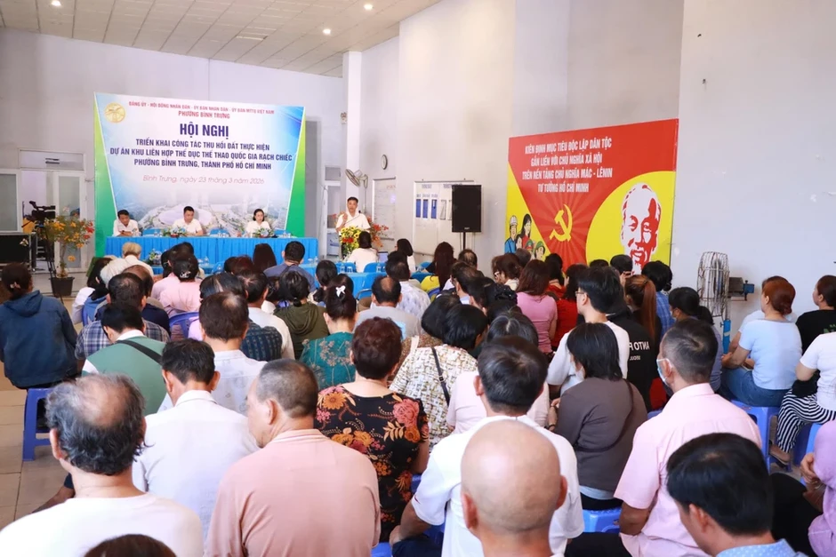 Phường Bình Trưng triển khai thu hồi đất dự án Khu Liên hợp Rạch Chiếc Phường Bình Trưng triển khai thu hồi đất dự án Khu Liên hợp Rạch Chiếc