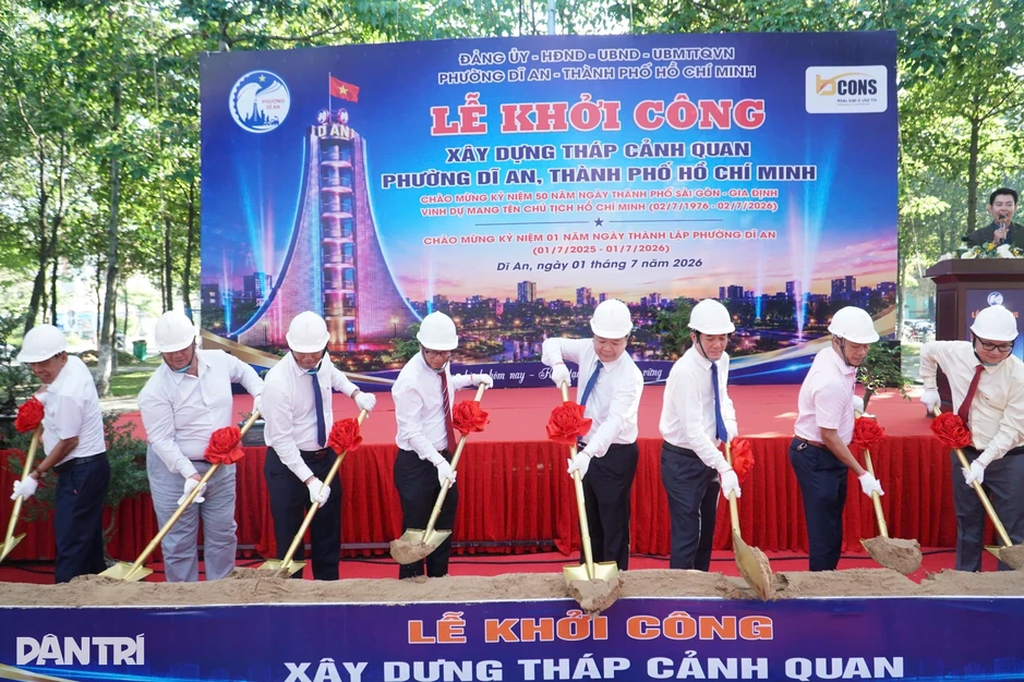 Phường Dĩ An ở TPHCM xây công trình biểu tượng cao 9 tầng Phường Dĩ An ở TPHCM xây công trình biểu tượng cao 9 tầng