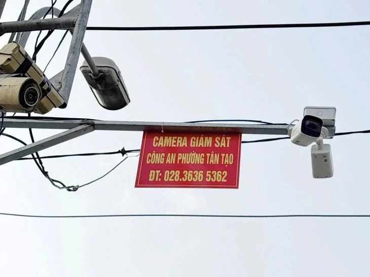 Phường Tân Tạo ra mắt hệ thống camera giám sát trật tự đô thị, an toàn giao thông Phường Tân Tạo ra mắt hệ thống camera giám sát trật tự đô thị, an toàn giao thông