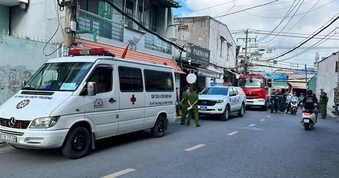 Quán cà phê cháy lúc rạng sáng ở TPHCM, chủ quán tử vong