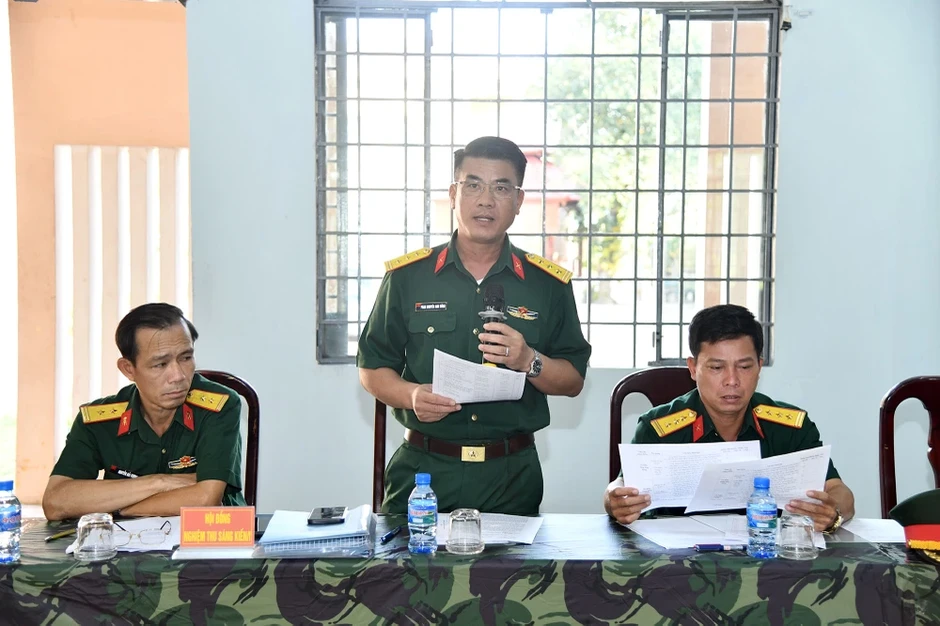 Quân đoàn 34: Sư đoàn 9 nghiệm thu sáng kiến cấp sư đoàn năm 2026