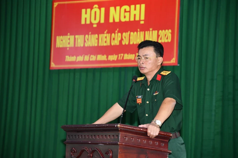 Quân đoàn 34: Sư đoàn 9 nghiệm thu sáng kiến cấp sư đoàn năm 2026