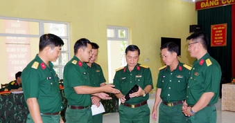 Quân đoàn 34: Sư đoàn 9 nghiệm thu sáng kiến cấp sư đoàn năm 2026