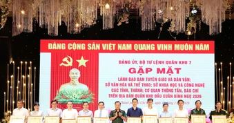 Quân khu 7 chủ động đấu tranh với những thông tin sai trái, thù địch trên mạng xã hội