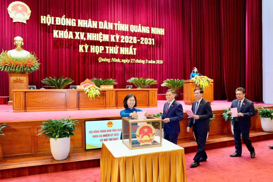 Quảng Ninh bầu lãnh đạo HĐND và UBND tỉnh khóa XV nhiệm kỳ 2026 - 2031 Quảng Ninh bầu lãnh đạo HĐND và UBND tỉnh khóa XV nhiệm kỳ 2026 - 2031