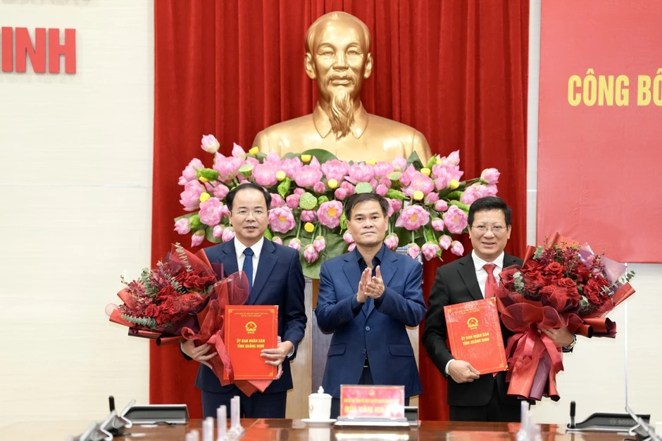 Quảng Ninh bổ nhiệm Giám đốc Sở mới: Nguyễn Việt Dũng và Lê Ngọc Thanh
