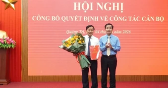 Quảng Trị công bố quyết định của Ban Bí thư về công tác cán bộ