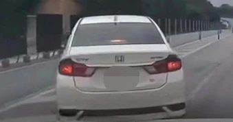 Quay đầu xe trên cao tốc Nội Bài - Lào Cai, tài xế bị phạt 35 triệu đồng