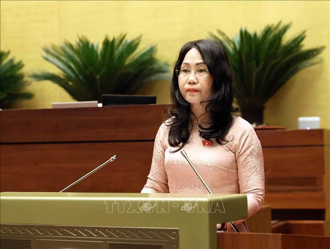 Quốc hội nghe tờ trình, báo cáo thẩm tra một số dự thảo nghị quyết Quốc hội nghe tờ trình, báo cáo thẩm tra một số dự thảo nghị quyết