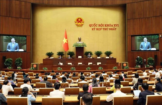 Quốc hội nghe tờ trình, báo cáo thẩm tra một số dự thảo nghị quyết Quốc hội nghe tờ trình, báo cáo thẩm tra một số dự thảo nghị quyết
