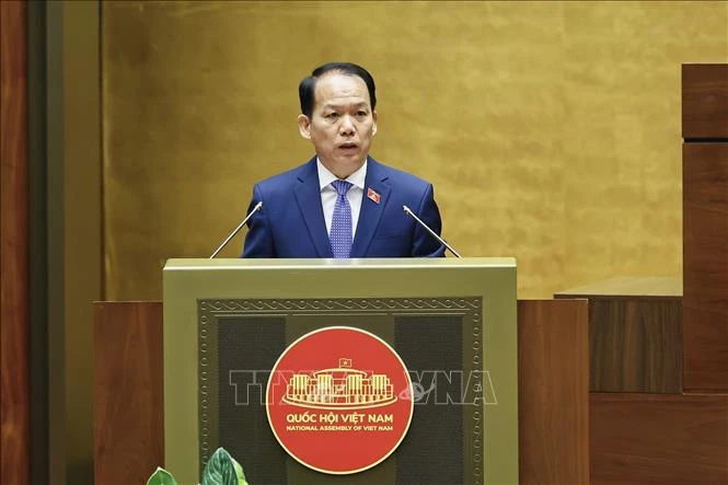 Quốc hội nghe trình bày Tờ trình, báo cáo thẩm tra về các dự án luật Quốc hội nghe trình bày Tờ trình, báo cáo thẩm tra về các dự án luật