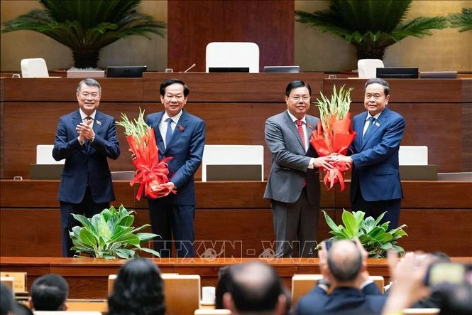 Quốc hội phê chuẩn bổ nhiệm Bộ trưởng Bộ Nội vụ đối với ông Nguyễn Tiến Hải