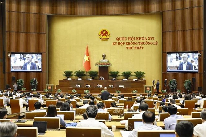 Quốc hội thảo luận về dự án Luật sửa đổi, bổ sung một số điều của 4 luật Quốc hội thảo luận về dự án Luật sửa đổi, bổ sung một số điều của 4 luật