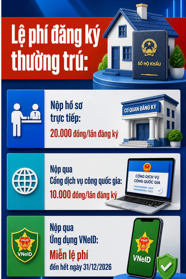 Quy định mới nhất về đăng ký thường trú áp dụng đến hết năm 2026, tất cả người dân cần biết Quy định mới nhất về đăng ký thường trú áp dụng đến hết năm 2026, tất cả người dân cần biết