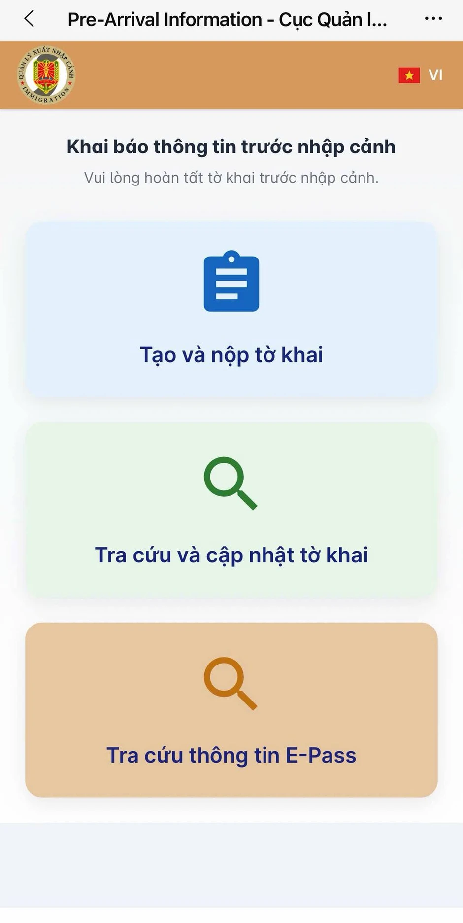 Quy định mới tại sân bay Tân Sơn Nhất: Bắt buộc khai báo thông tin trực tuyến trước khi nhập cảnh Quy định mới tại sân bay Tân Sơn Nhất: Bắt buộc khai báo thông tin trực tuyến trước khi nhập cảnh