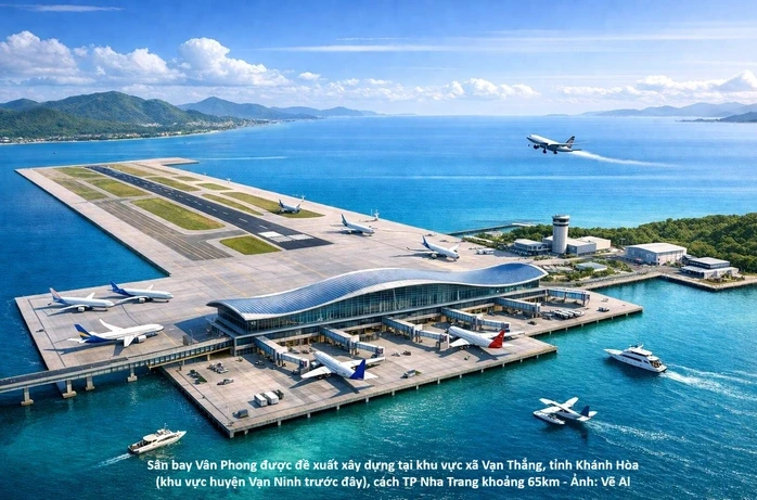 Quy hoạch sân bay Vân Phong trên mặt biển mức đầu tư 9.214 tỉ đồng Quy hoạch sân bay Vân Phong trên mặt biển mức đầu tư 9.214 tỉ đồng
