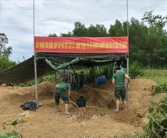 Quy tập 3 hài cốt liệt sĩ thuộc lực lượng đặc công
