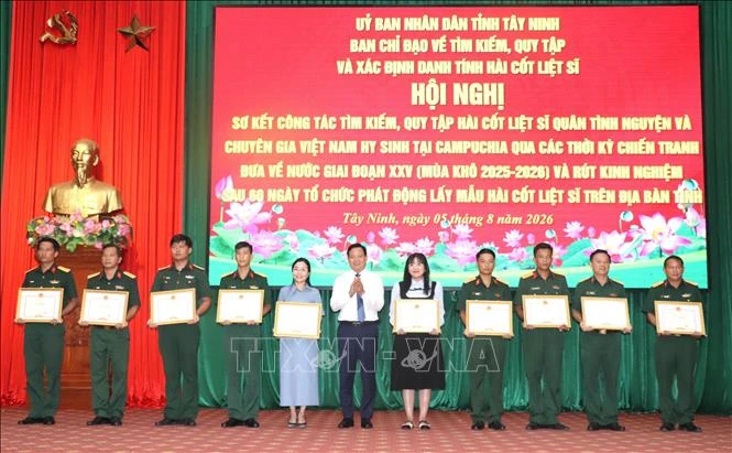 Quy tập 519 hài cốt liệt sĩ, tăng tốc xác định danh tính bằng ADN Quy tập 519 hài cốt liệt sĩ, tăng tốc xác định danh tính bằng ADN