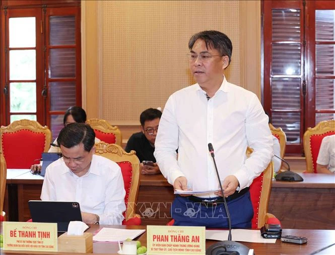 Quyết định kiểm tra, giám sát công tác cán bộ với Ban Thường vụ Tỉnh ủy Cao Bằng, Tuyên Quang