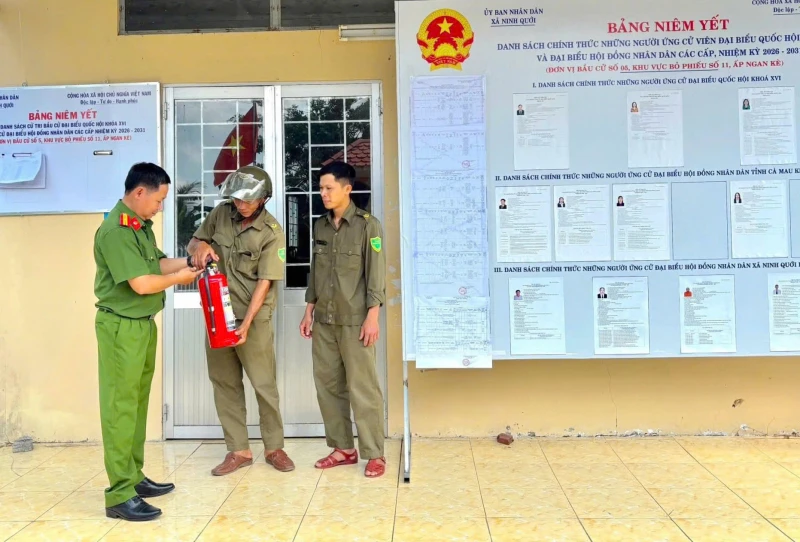 Sẵn sàng các phương án bảo vệ tuyệt đối an toàn ngày bầu cử Sẵn sàng các phương án bảo vệ tuyệt đối an toàn ngày bầu cử