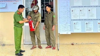 Sẵn sàng các phương án bảo vệ tuyệt đối an toàn ngày bầu cử