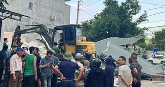Sập nhà ở Quảng Ninh, một người tử vong