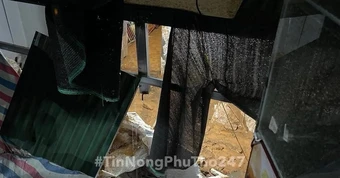 Sạt lở đất Phú Thọ khiến hai cháu bé bị thương dù mưa không lớn
