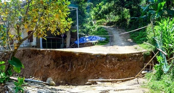 Sau sạt lở núi, Thanh Hóa công bố tình huống khẩn cấp