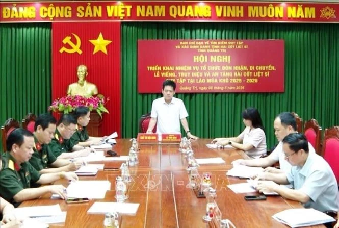 Sẽ đón 27 hài cốt liệt sĩ hy sinh tại Lào về Nghĩa trang Liệt sĩ Quốc gia Đường 9