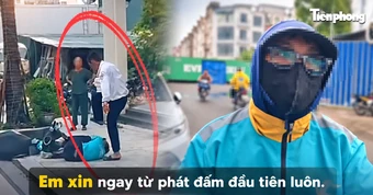 Shipper bị hành hung ở Hà Nội: 'Em đã xin ngay từ cú đấm đầu tiên'