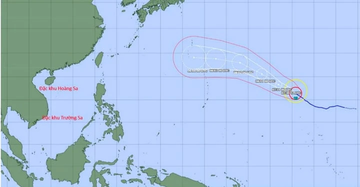 Siêu bão Dolphin mạnh cấp 17 có thể gây gió lớn trên Biển Đông tháng 8 năm 2026 Siêu bão Dolphin mạnh cấp 17 có thể gây gió lớn trên Biển Đông tháng 8 năm 2026