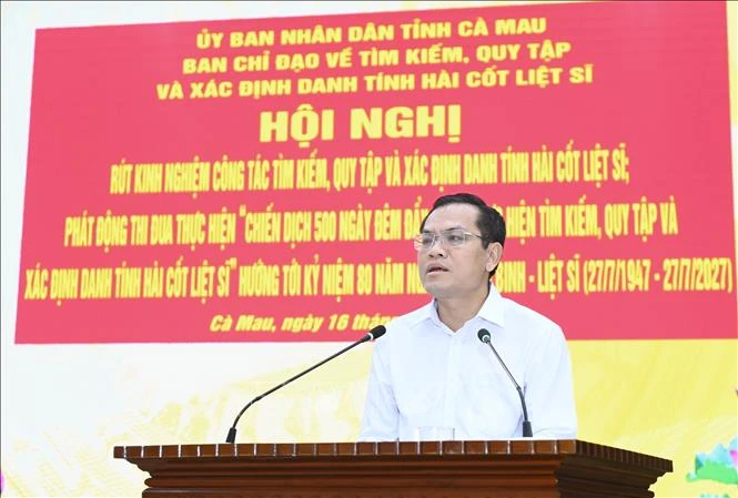 Số hóa dữ liệu mộ liệt sĩ, tạo cơ sở phục vụ giải mã ký hiệu và tìm kiếm ngoài thực địa