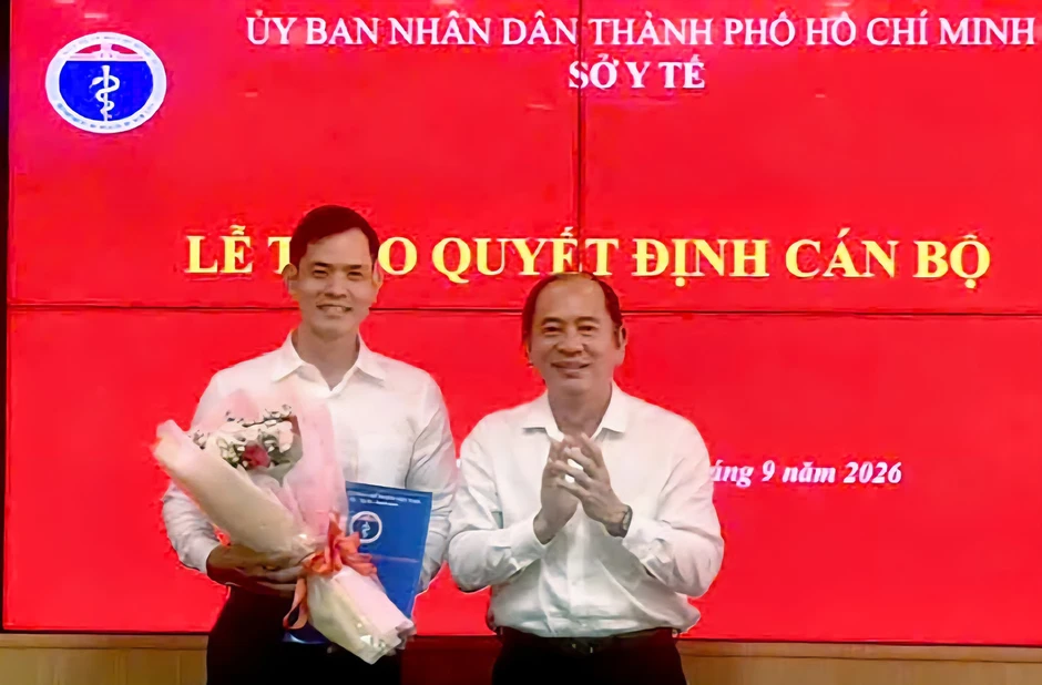 Sở Y tế TPHCM có Chánh văn phòng mới sau gần 2 năm bỏ trống Sở Y tế TPHCM có Chánh văn phòng mới sau gần 2 năm bỏ trống
