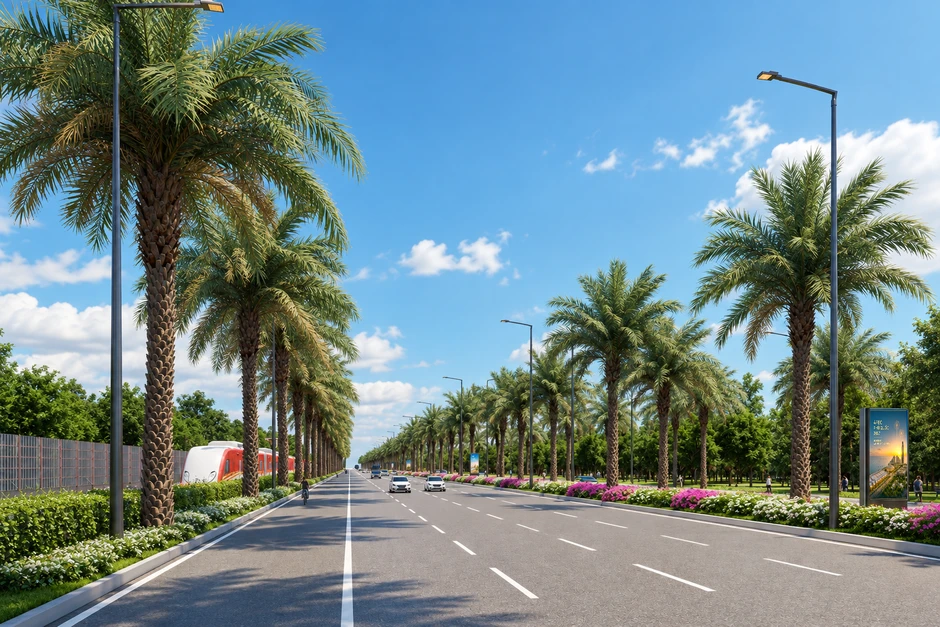 'Soi' đại lộ 10 làn xe, rộng 62m đẹp như mơ sắp phục vụ sự kiện VVIP 2027 của Việt Nam 'Soi' đại lộ 10 làn xe, rộng 62m đẹp như mơ sắp phục vụ sự kiện VVIP 2027 của Việt Nam