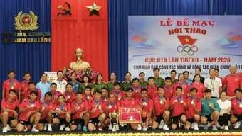 Sôi nổi Hội thao Cụm giao ban công tác Đảng và công tác quần chúng số 11