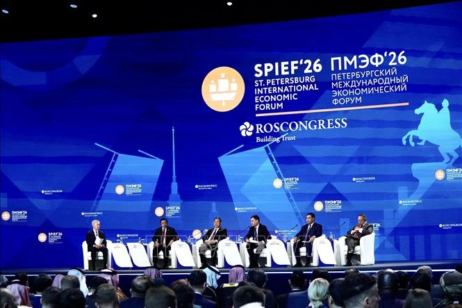 SPIEF 29: Phó Thủ tướng Thường trực Chính phủ Phạm Gia Túc đề xuất ba định hướng hợp tác lớn SPIEF 29: Phó Thủ tướng Thường trực Chính phủ Phạm Gia Túc đề xuất ba định hướng hợp tác lớn