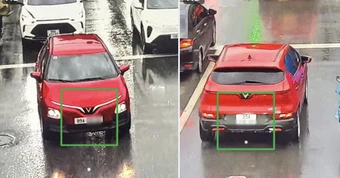 Tài xế ô tô gắn 2 biển số khác nhau 'né' phạt nguội bị xử phạt 23 triệu đồng