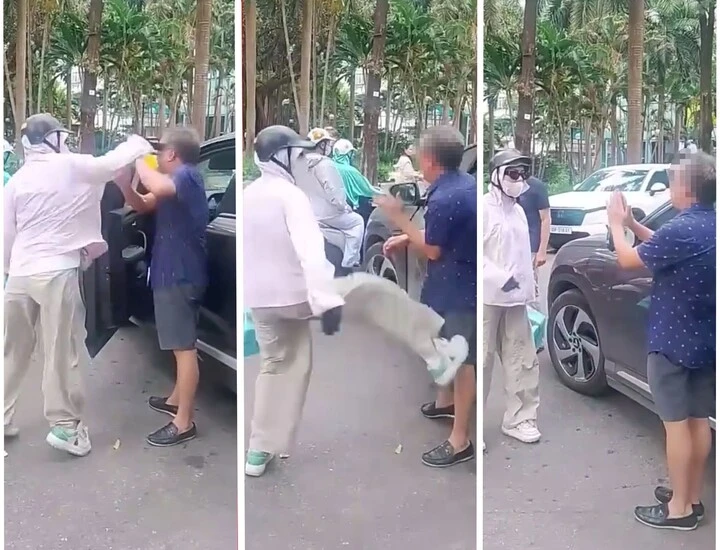 Tài xế ô tô xin giảm nhẹ cho người phụ nữ hành hung sau va chạm giao thông Tài xế ô tô xin giảm nhẹ cho người phụ nữ hành hung sau va chạm giao thông