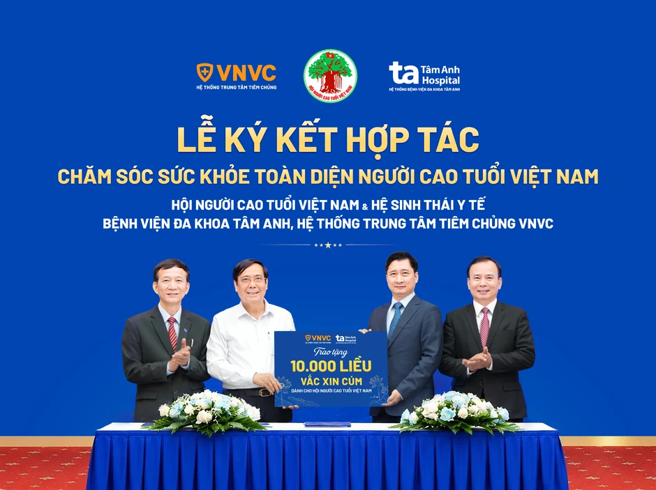 Tâm Anh - VNVC hợp tác chăm sóc sức khỏe toàn diện người cao tuổi Việt Nam