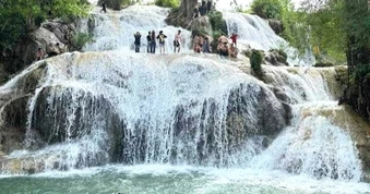 Tạm dừng hoạt động du lịch thác Trăng nổi tiếng ở Phú Thọ